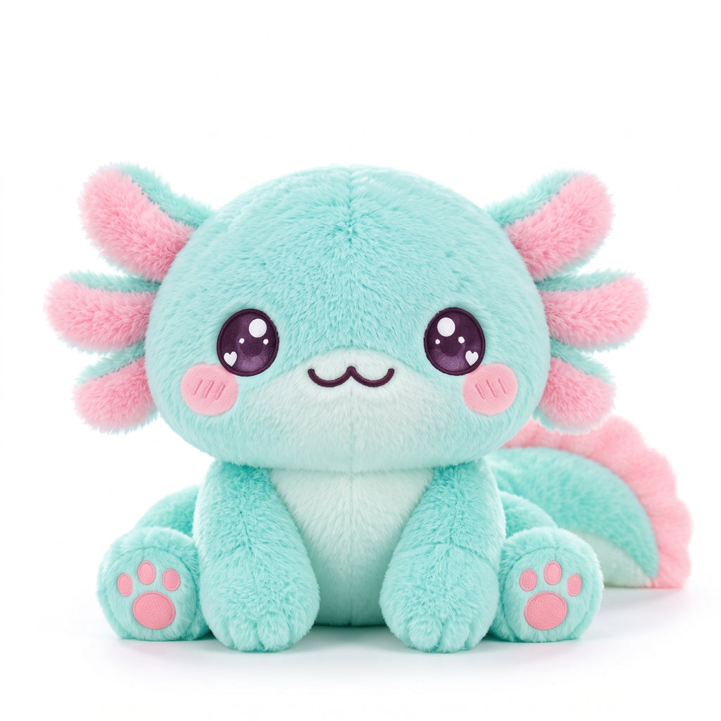 Lavender Axolotl Plush