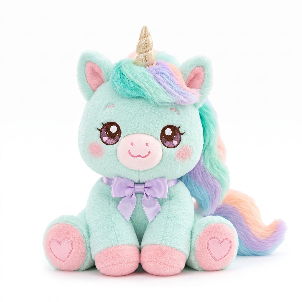 Rainbow Mane Unicorn Plush
