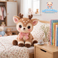 Blush Bow Fawn Plush