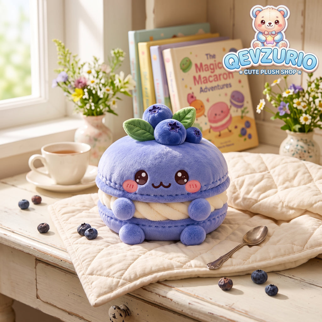 Blueberry Macaron Plush