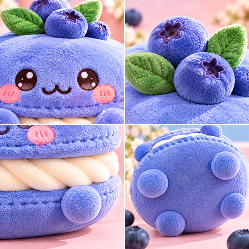 Blueberry Macaron Plush