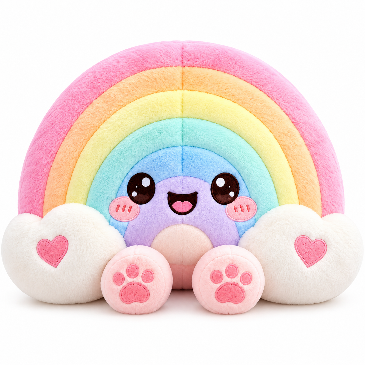 Pastel Rainbow Plush