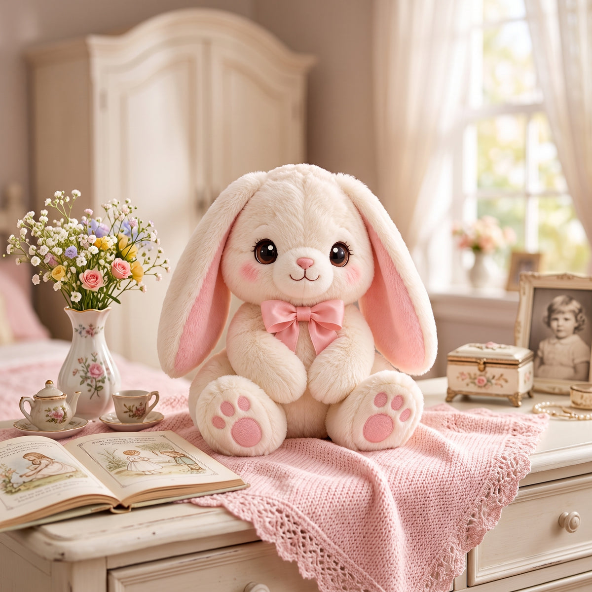 Floppy-Eared Bunny Plush