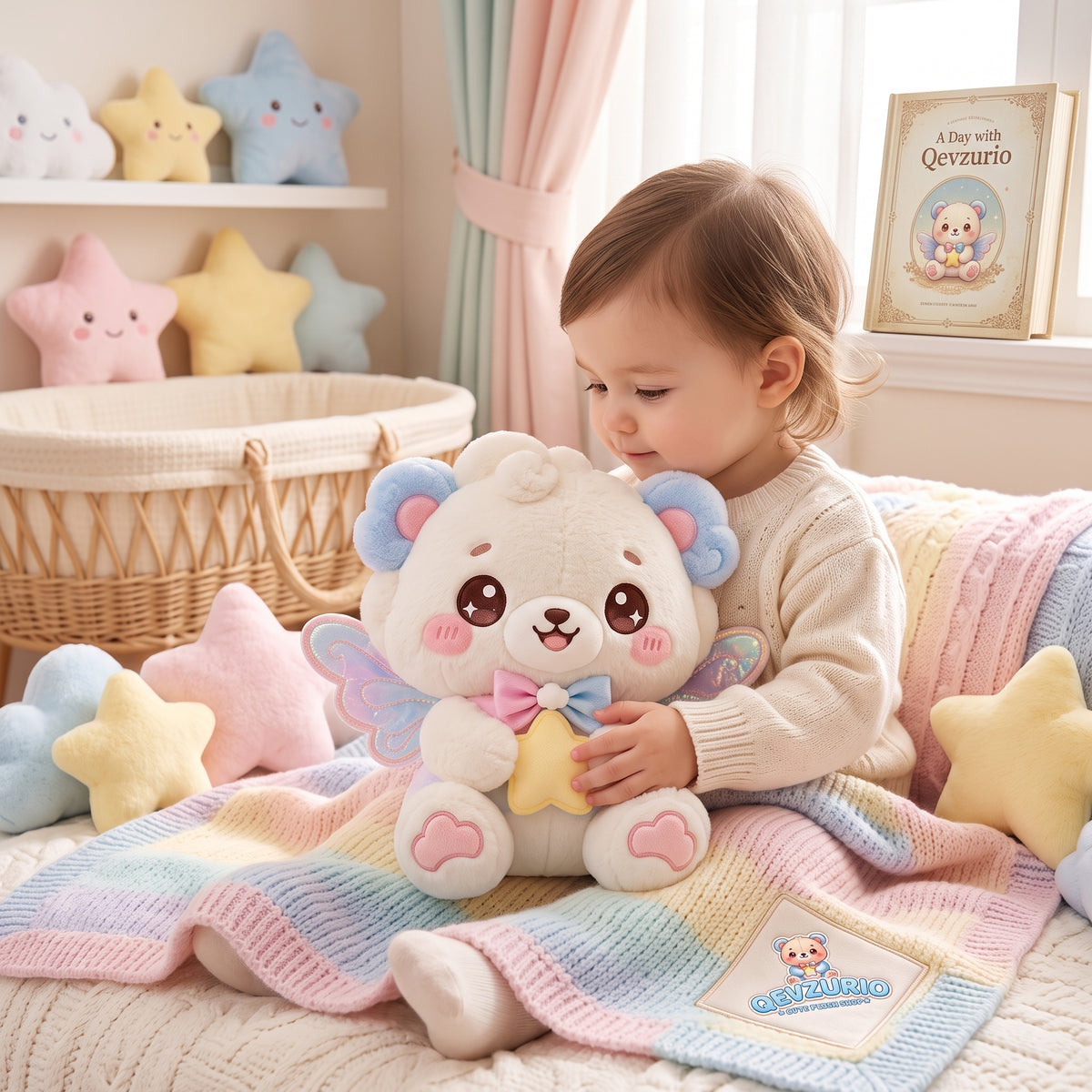 Starry Winged Bear Plush