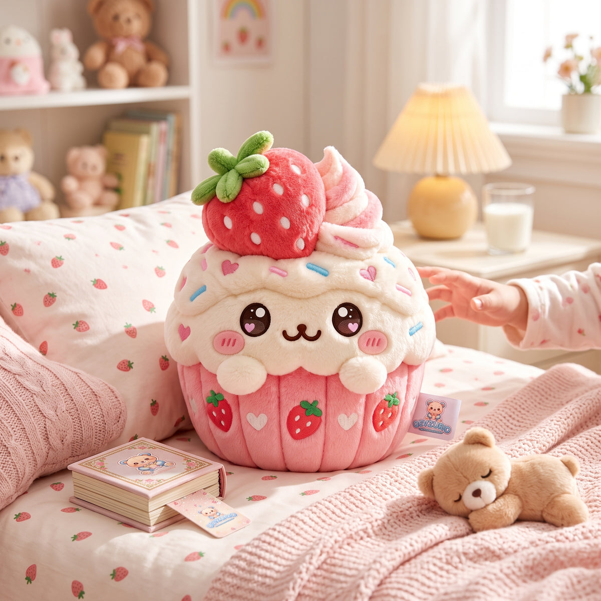 Strawberry Cupcake Plush