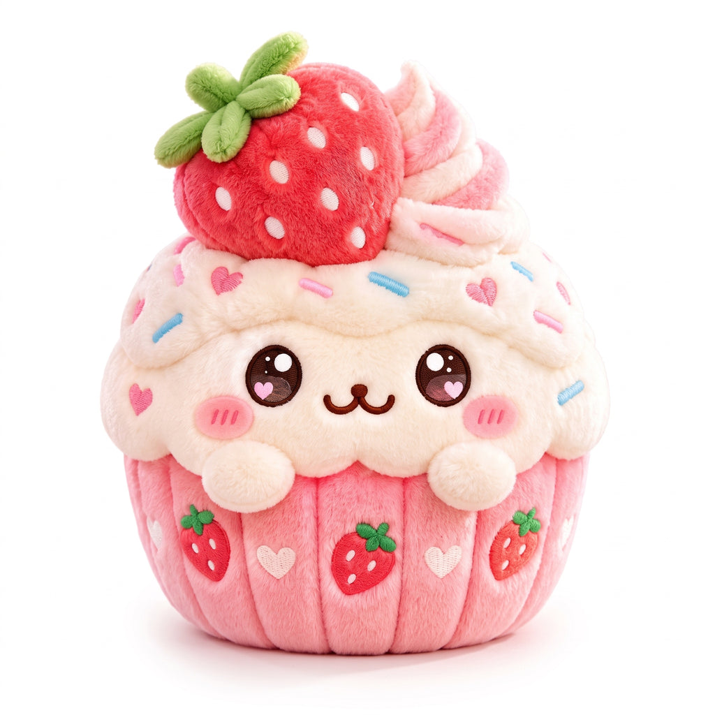 Strawberry Cupcake Plush