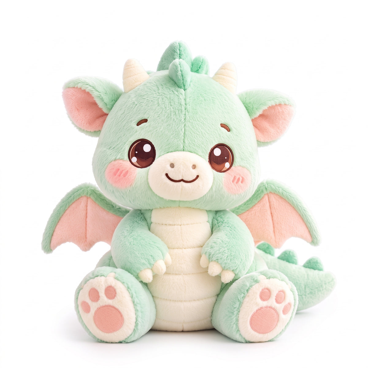 Mint Baby Dragon Plush