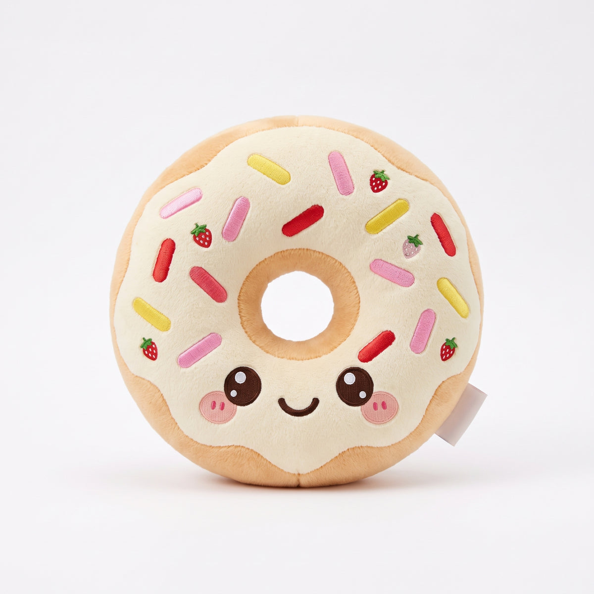 Pink Sprinkle Donut Plush
