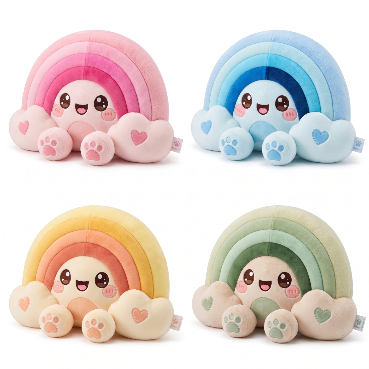 Pastel Rainbow Plush