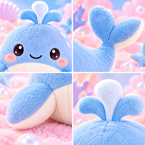 Baby Blue Whale Plush