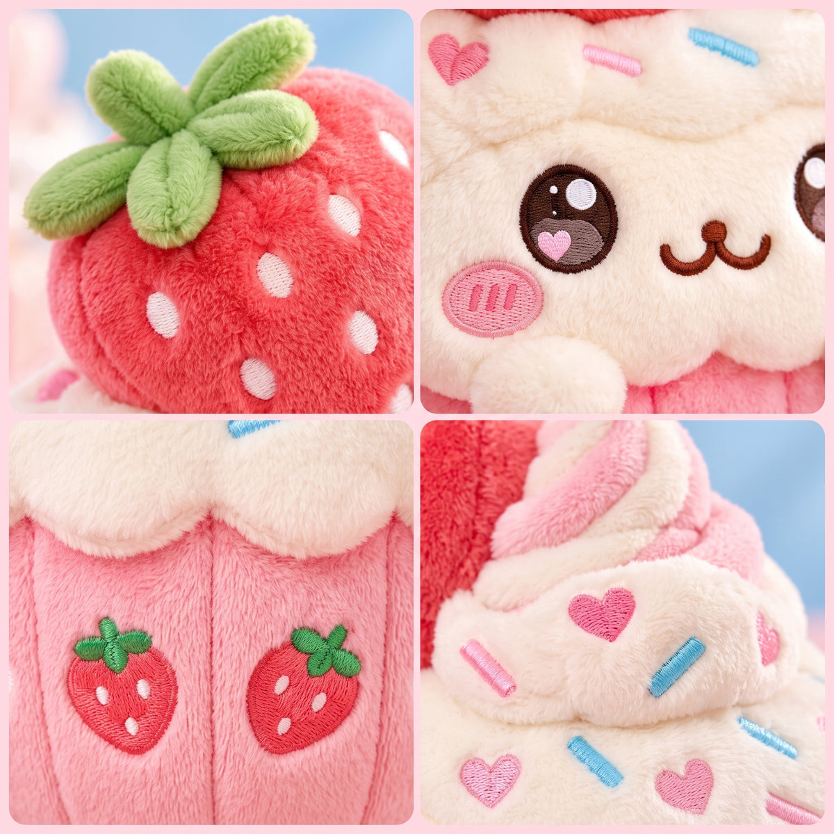 Strawberry Cupcake Plush