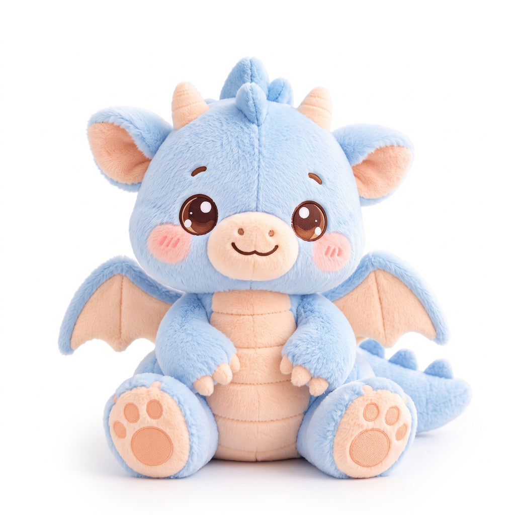 Mint Baby Dragon Plush